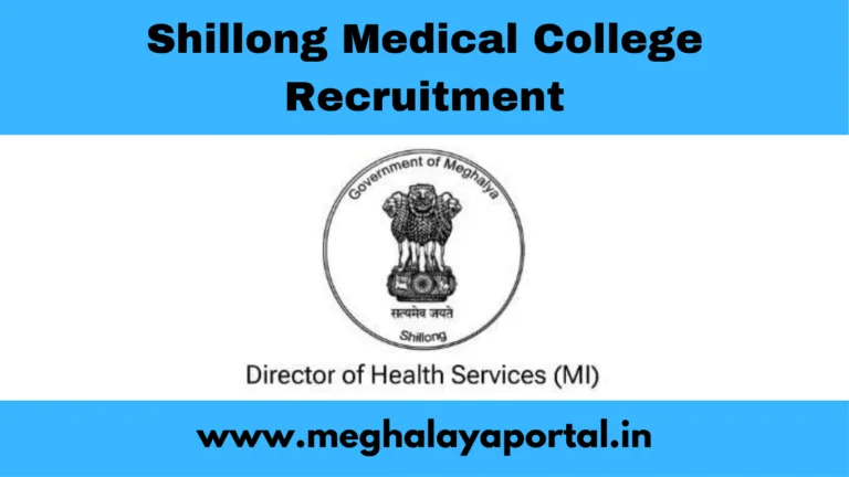 Shillong Medical College Recruitment