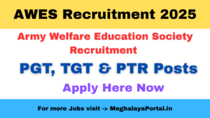 Army Welfare Education Society Recruitment – PGT, TGT & PRT Vacancy