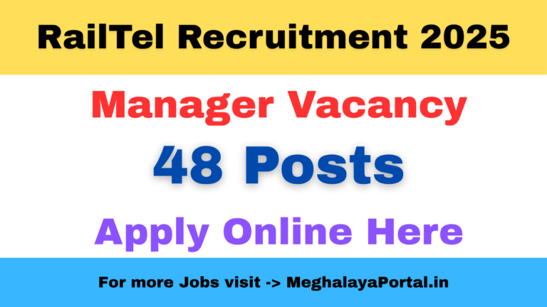 RailTel Recruitment 2025 – 48 Assistant Manager & Deputy Manager Vacancy