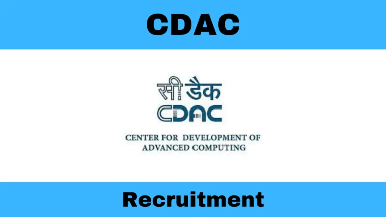 CDAC Recruitment 2025 – Apply Online for 24 Contractual Posts