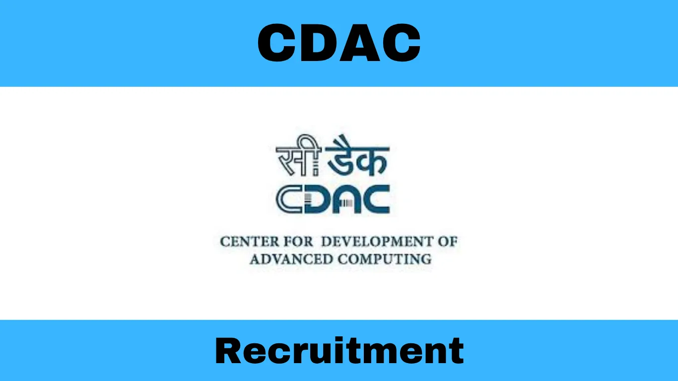 CDAC Recruitment 2025 – Apply Online for 24 Contractual Posts