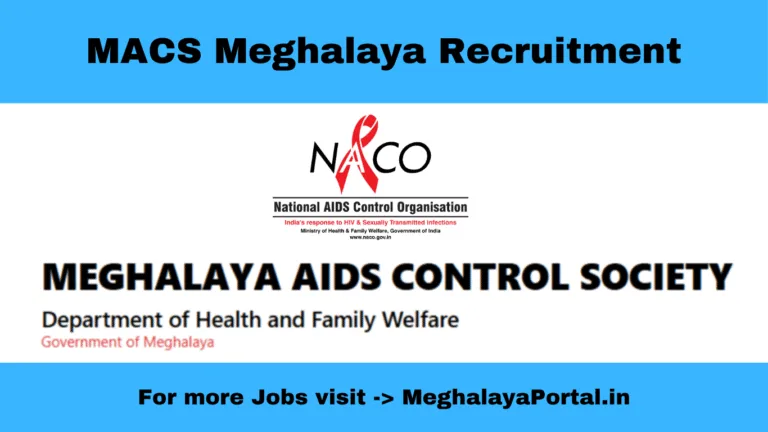 MACS Meghalaya Recruitment 2025 – Apply for Director & Assistant Posts