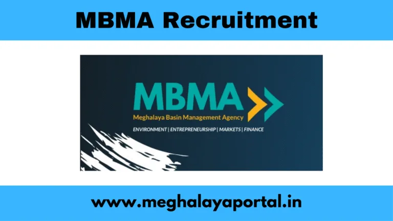 Meghalaya MBMA Recruitment 2025 – 99 Manager, Coordinator, Mobilizer & Other Posts