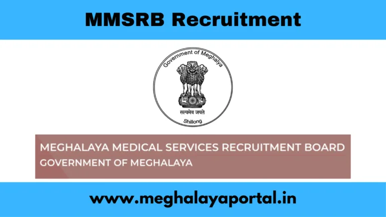 MMSRB Meghalaya Recruitment 2025 – 34 Auxiliary Nurse Midwife (ANM) Vacancy