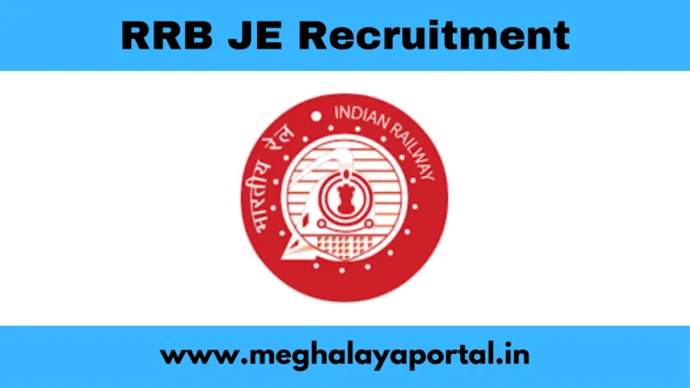 RRB JE Recruitment 2025 – Apply Online for 2569 Junior Engineer, DMS & CMA Posts