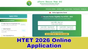 HTET 2026: Online Apply at bseh.org.in