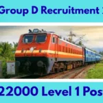 RRB Group D Recruitment 2026 – 22000 Level 1 Posts