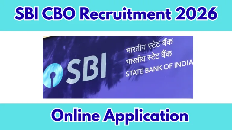 SBI CBO Recruitment 2026 – Apply Online for 2273 Circle Based Officer Posts