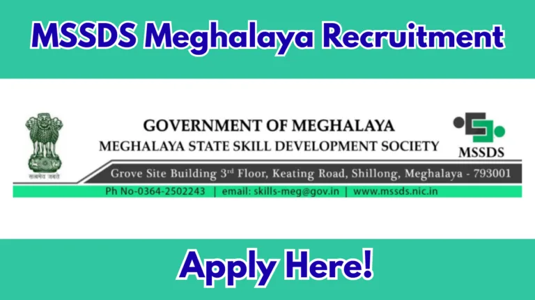 MSSDS Recruitment 2026 – Senior Manager (Finance & Accounts) Vacancy