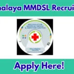 Meghalaya MMDSL Recruitment 2026: Apply Online for Procurement Associate Posts