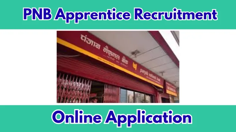 PNB Apprentice Recruitment 2026