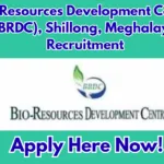 BRDC Meghalaya Recruitment 2026 [06 Posts]