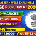 Eastern West Khasi Hills DSC Recruitment 2026 – Apply Online for 38+ Posts