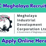 MIDC Meghalaya Recruitment 2026 – 15 Posts | Apply Online