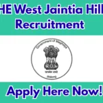 PHE West Jaintia Hills Recruitment 2026 – 4 Posts