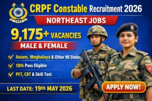 CRPF Constable Recruitment 2026 – Apply Online for 9,195 Posts