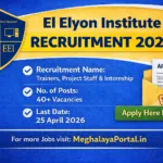 El Elyon Institute Recruitment 2026 – Apply for 49 Trainers, Project Staff & Internship