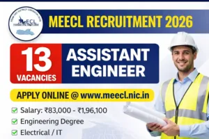 MeECL Recruitment 2026 – 13 Assistant Engineer Vacancies